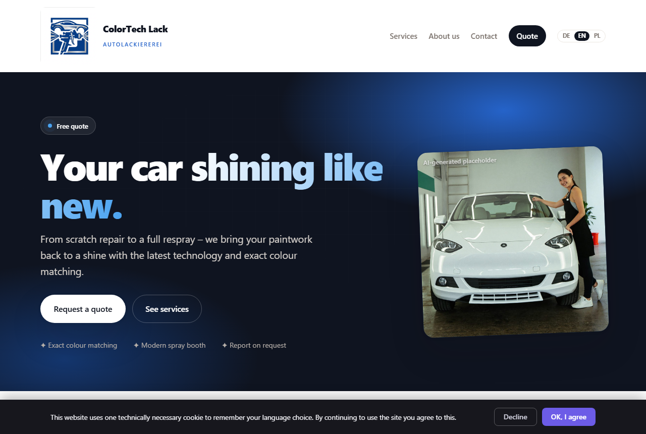 Car Paint Shop