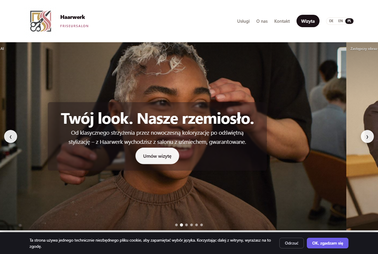 Salon fryzjerski