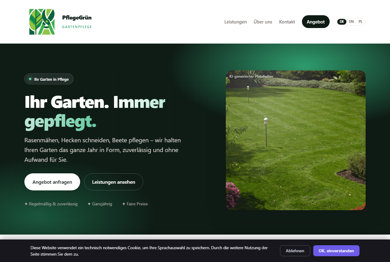 Gartenpflege