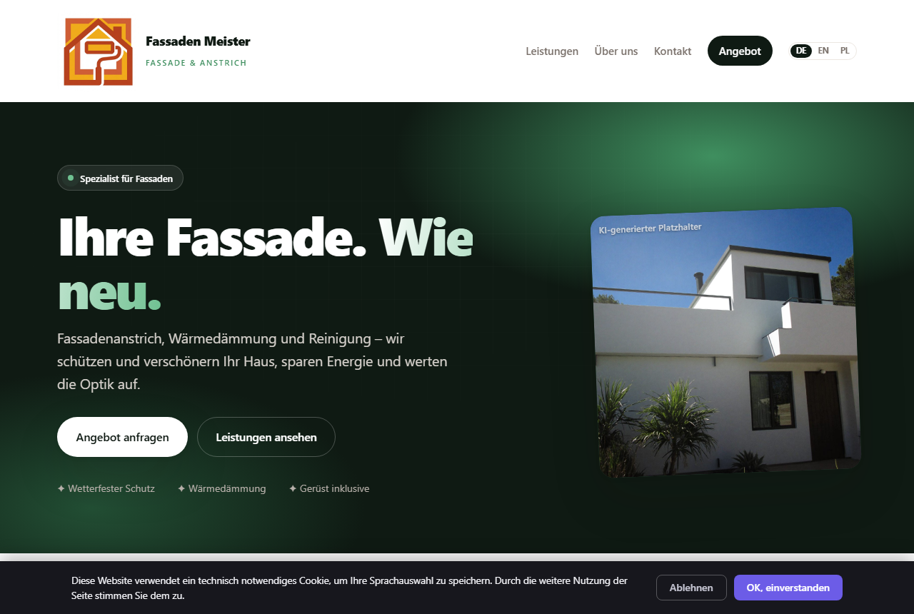 Fassade & Wärmedämmung