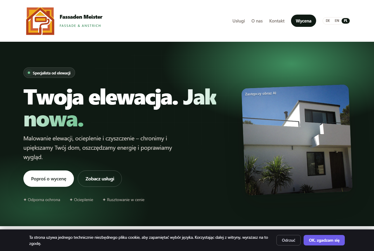 Elewacja i ocieplenie