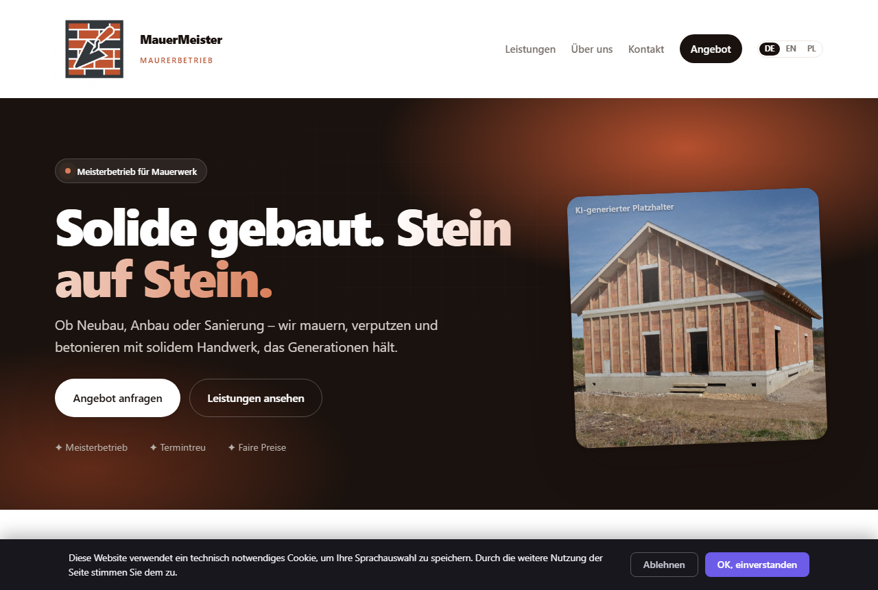 Maurerbetrieb