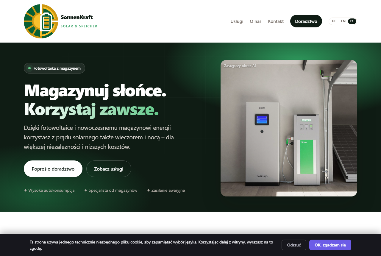Fotowoltaika i magazyny