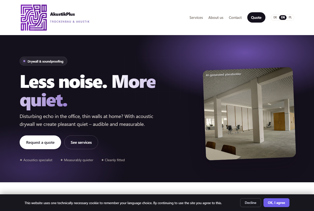 Drywall & acoustics